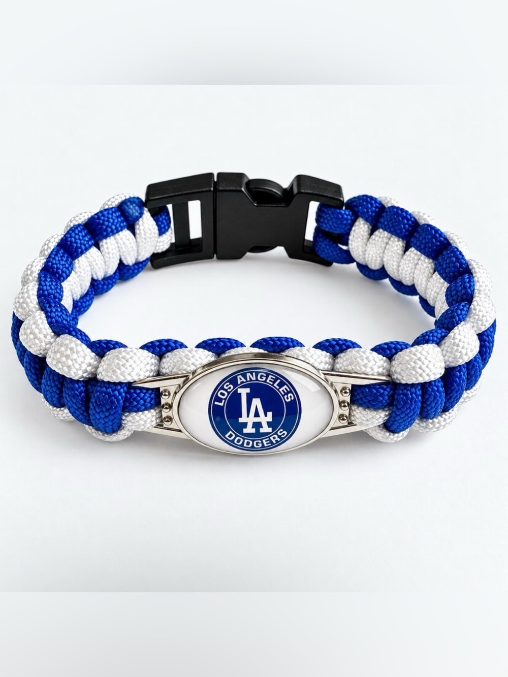 Los Angeles Dodgers Blue & White Paracord Bracelet